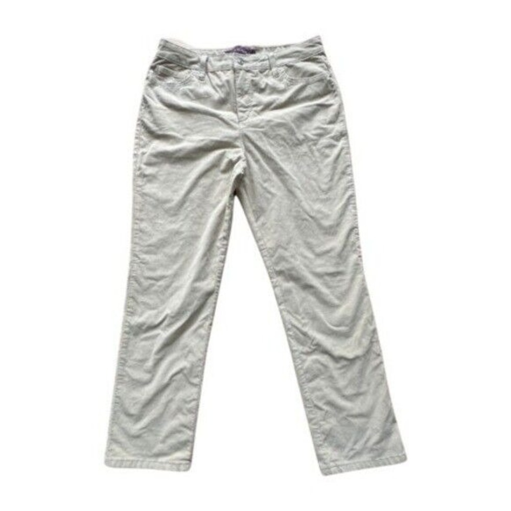 Gloria Vanderbilt Amanda Corduroy Slim High Rise Pant 12 -New without‎ Tags !